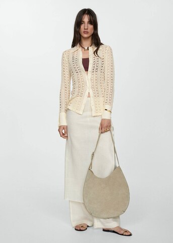 MANGO Blouse 'Bolton' in Beige