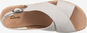 CLARKS Sandale 'Kimmei' in Weiß