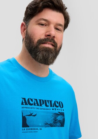 s.Oliver T-Shirt in Blau