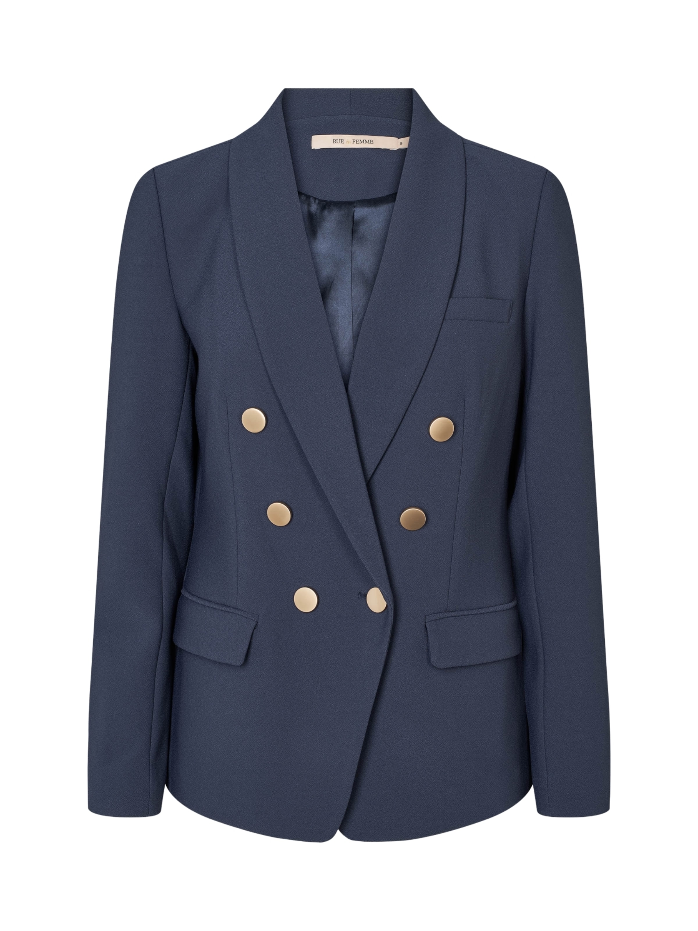 RUE de FEMME Blazers ' 6801RDFComfyEloise ' in Blauw: voorkant