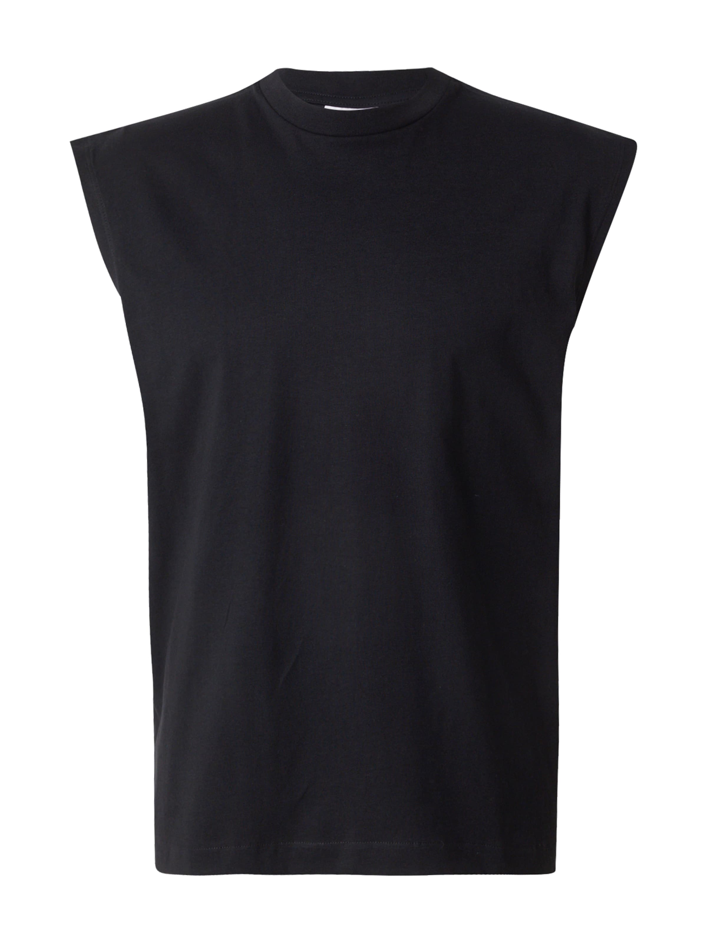 WEEKDAY Tričko – černá: přední strana