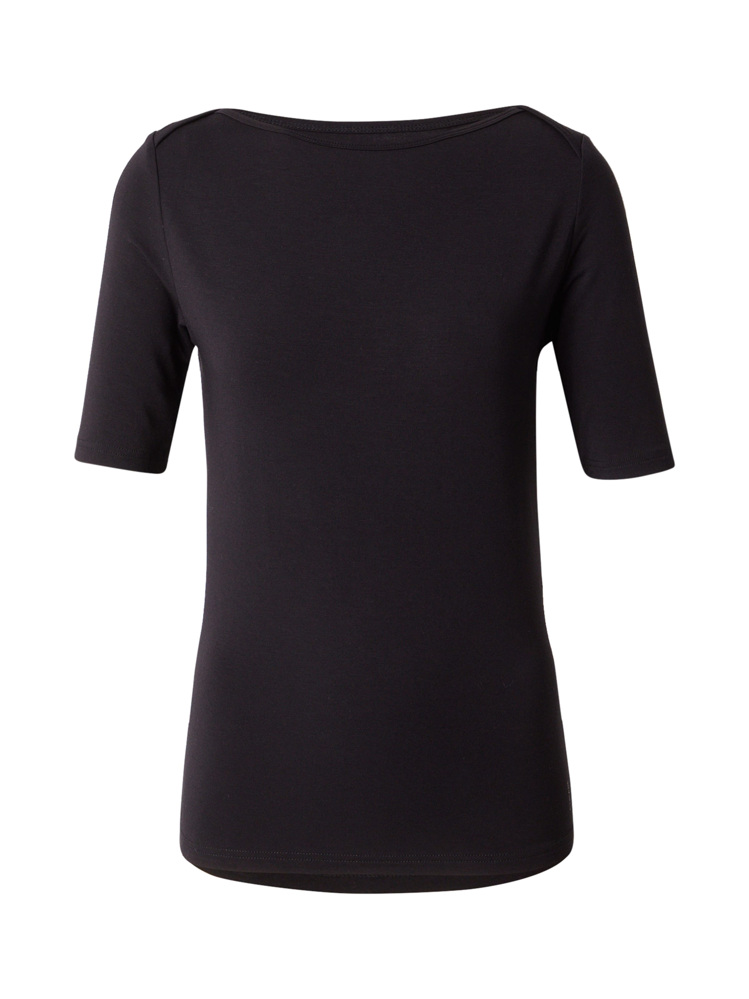 CURARE Yogawear Funkcionalna majica | črna barva: sprednja stran