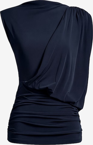 Top 'Dellie' di OBJECT in blu: frontale