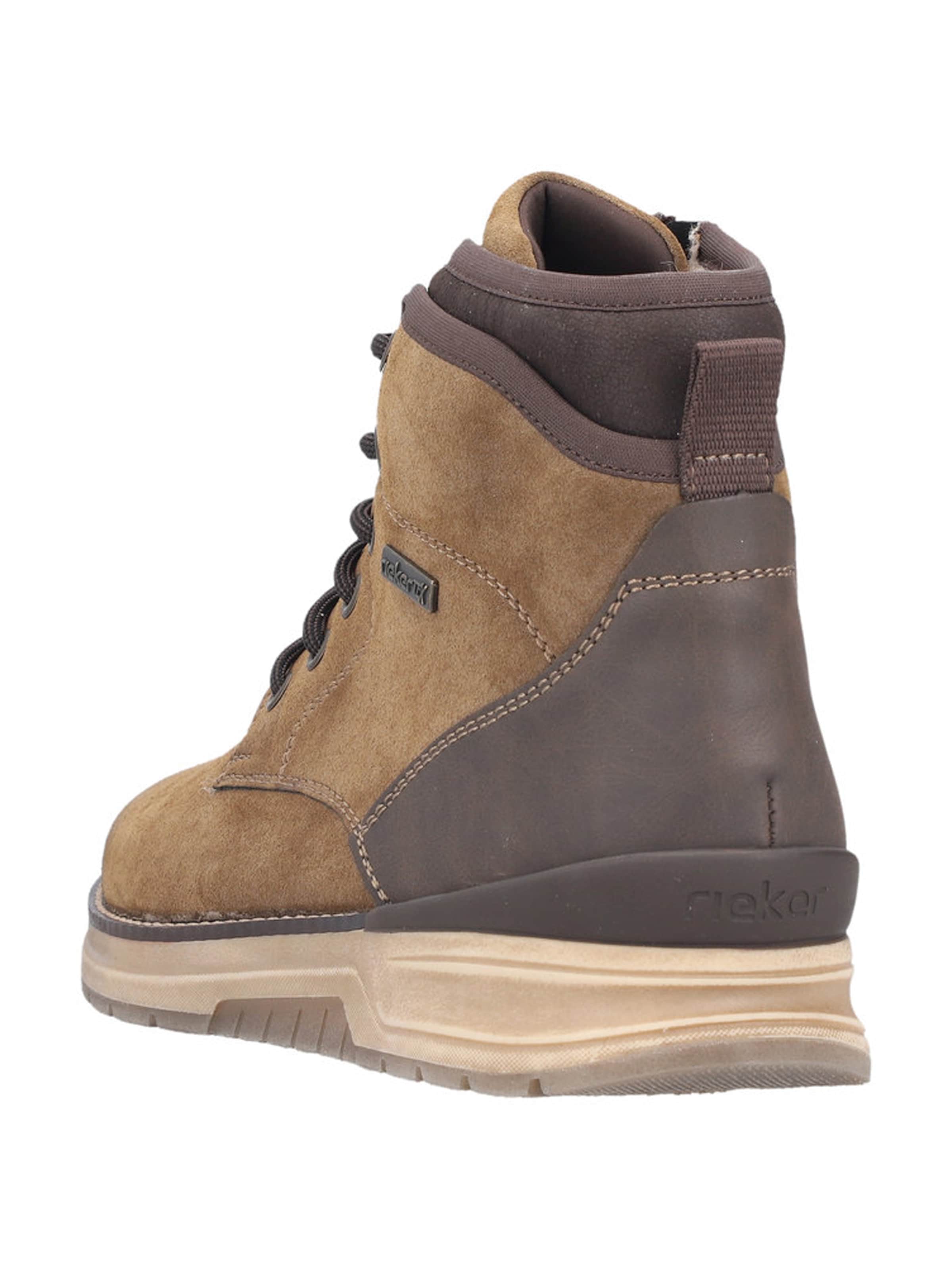 Rieker Ботинки на шнуровке в Коричневый