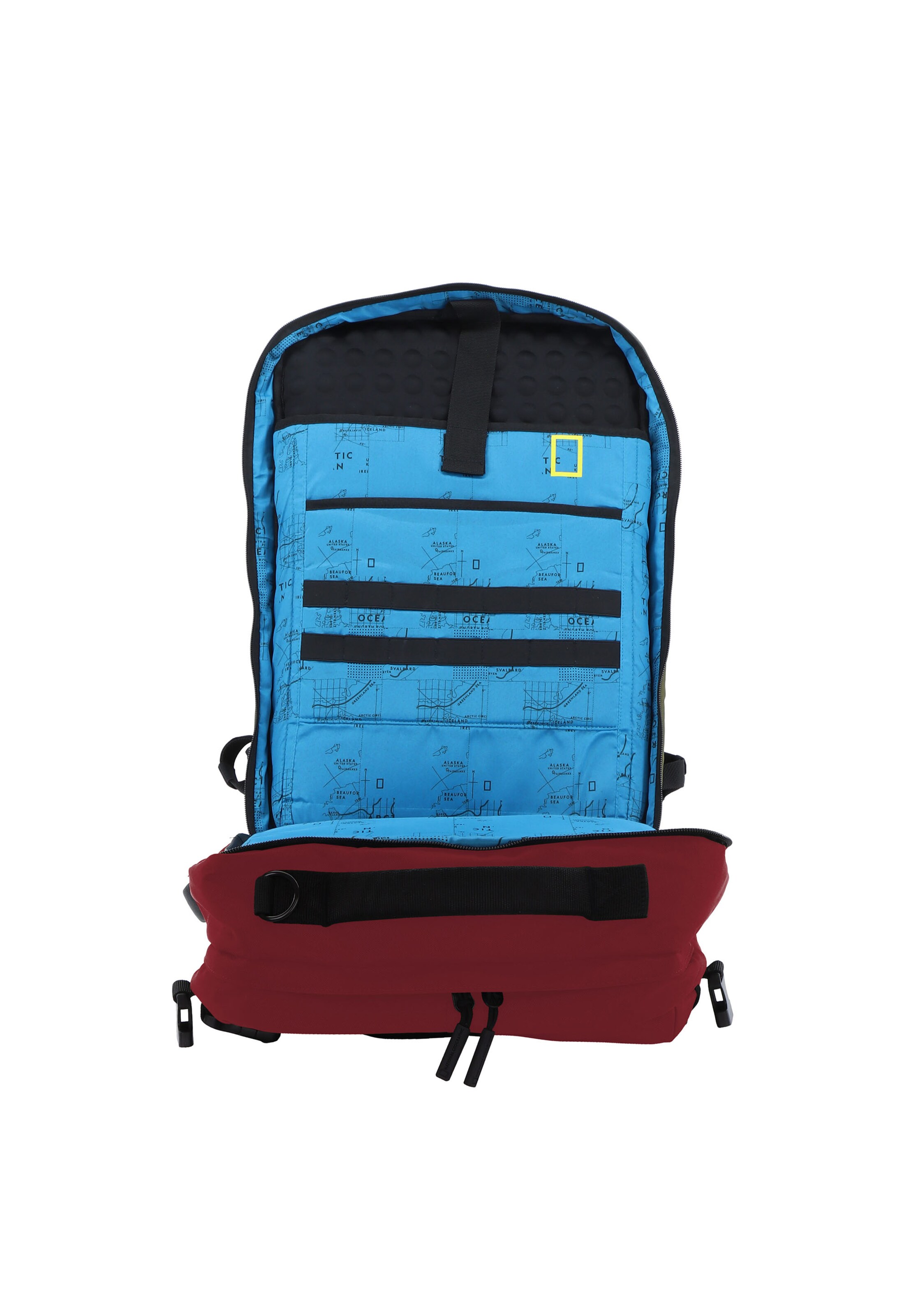 National Geographic Rucksack 'OCEAN' in Rot