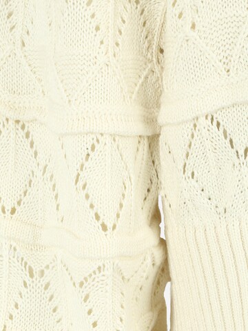 Noisy May Petite Knit Cardigan 'LIV' in Beige