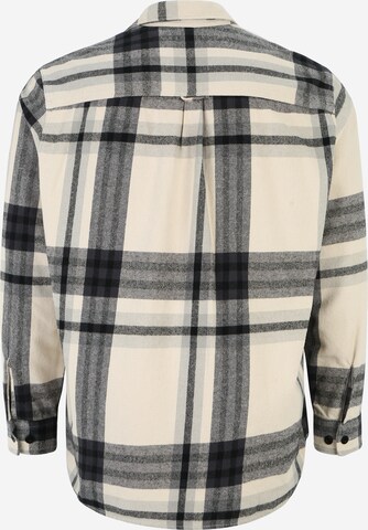 Jack & Jones Plus Regular fit Button Up Shirt 'DARREN' in Beige