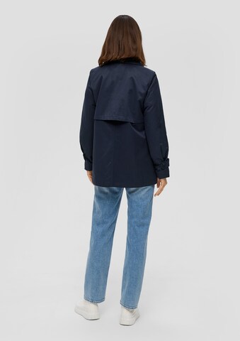 s.Oliver Between-Seasons Coat in Blue