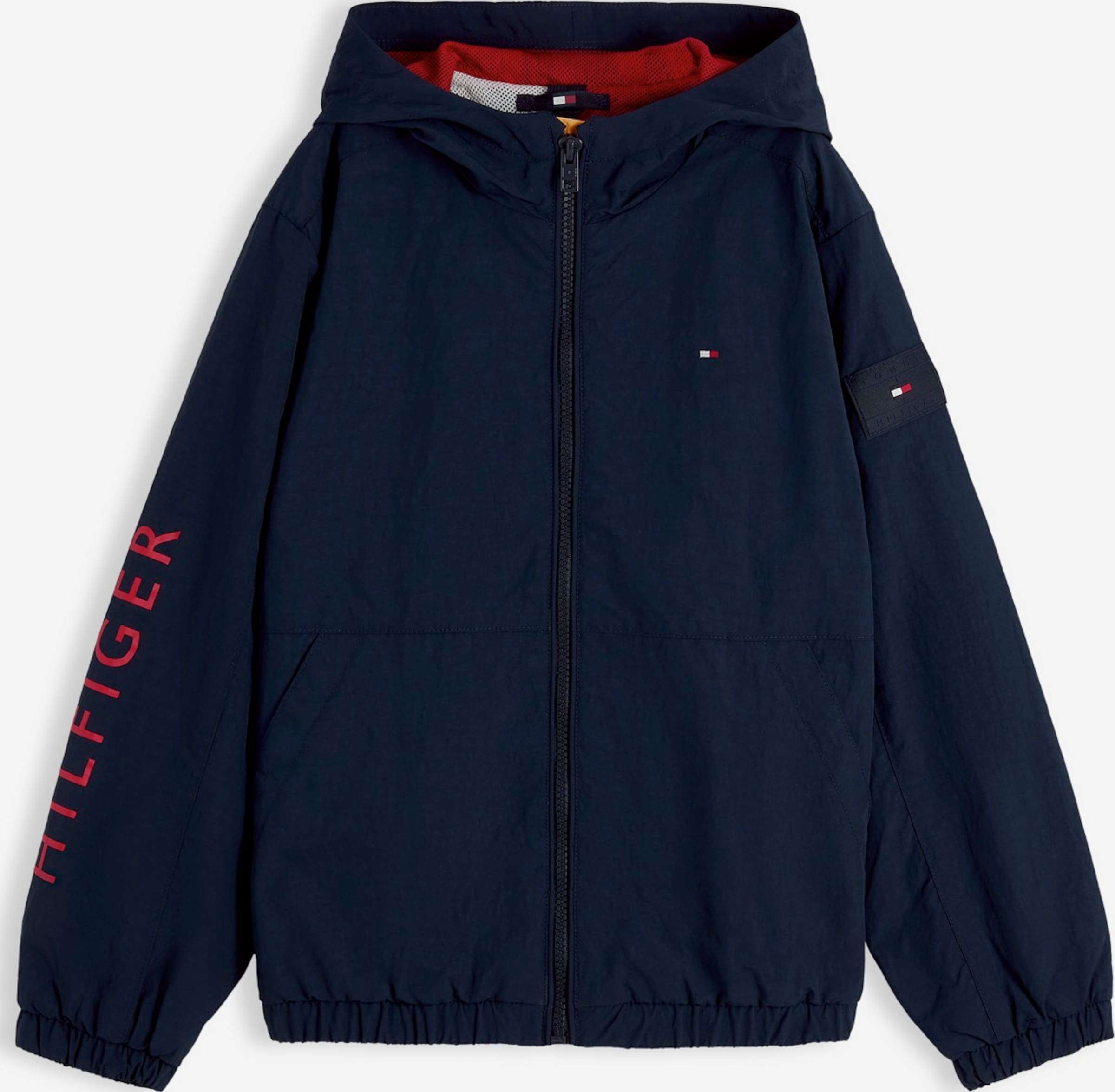 TOMMY HILFIGER Geacă de primăvară-toamnă 'Logo Graphic Relaxed'