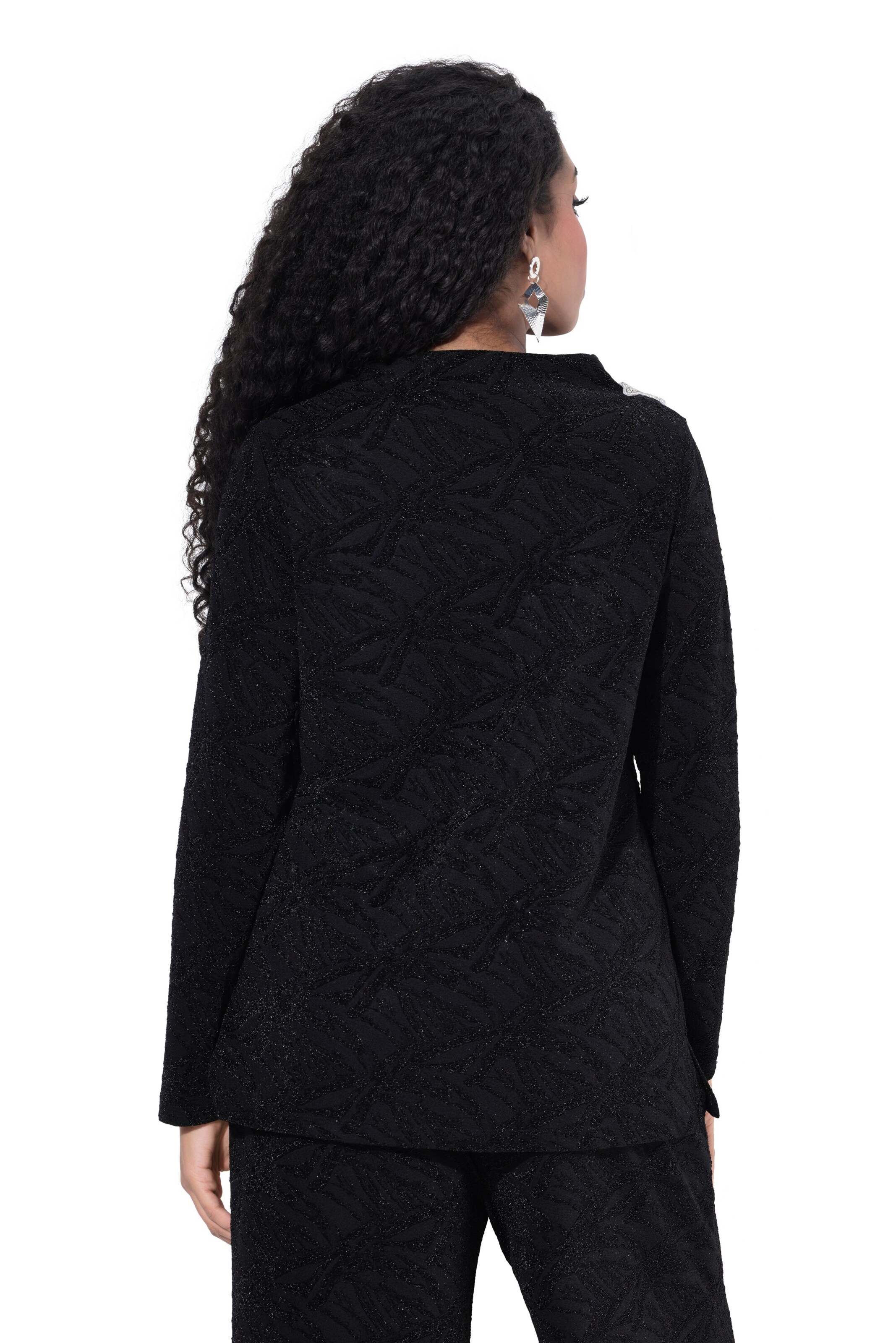 Ulla Popken Blouse in Zwart