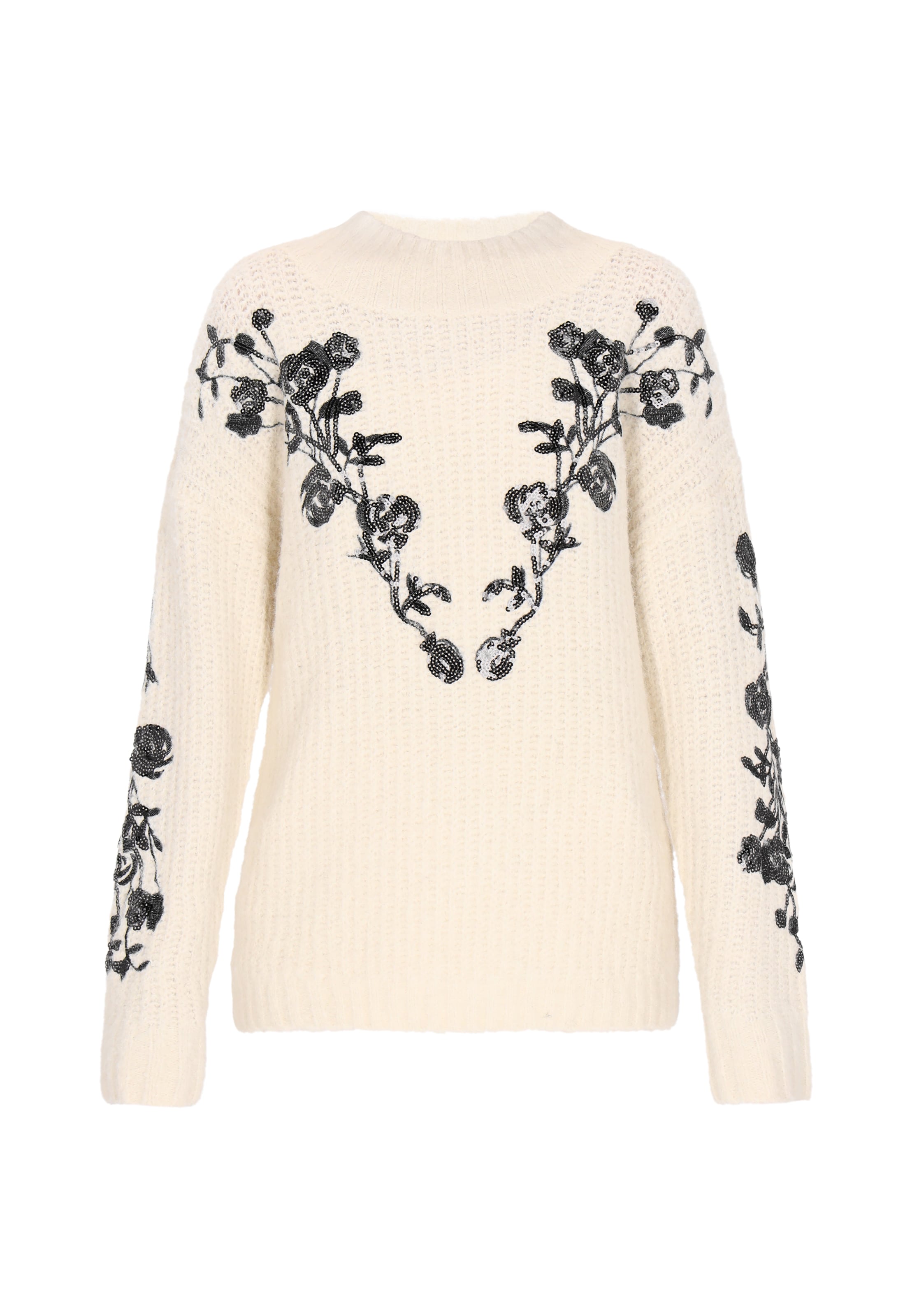 usha FESTIVAL Svetr – bílá: přední strana