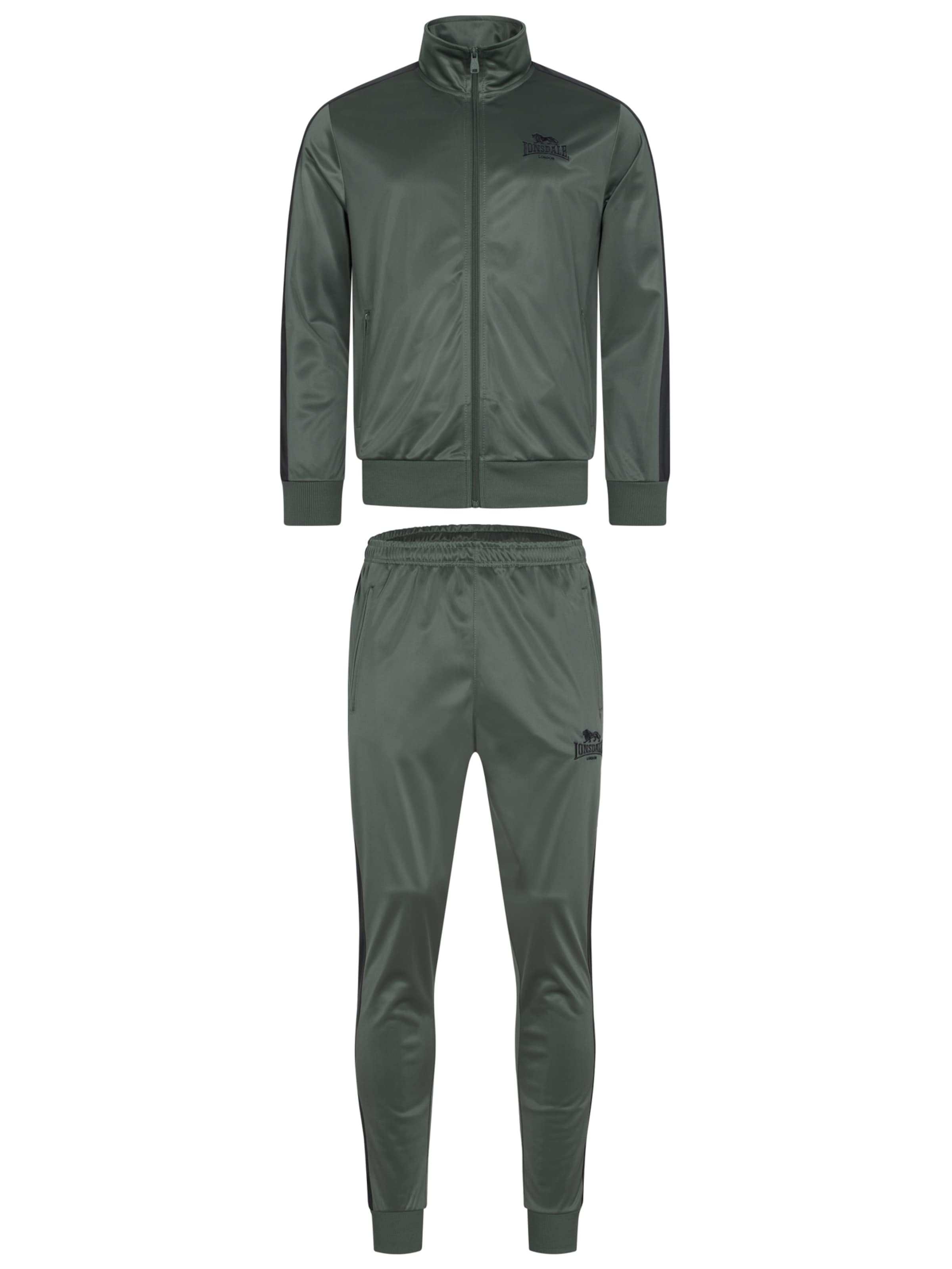 Completo per l'allenamento 'Pember' di LONSDALE in verde: frontale