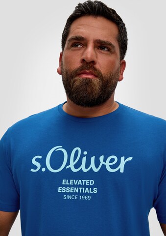 s.Oliver T-Shirt in Blau