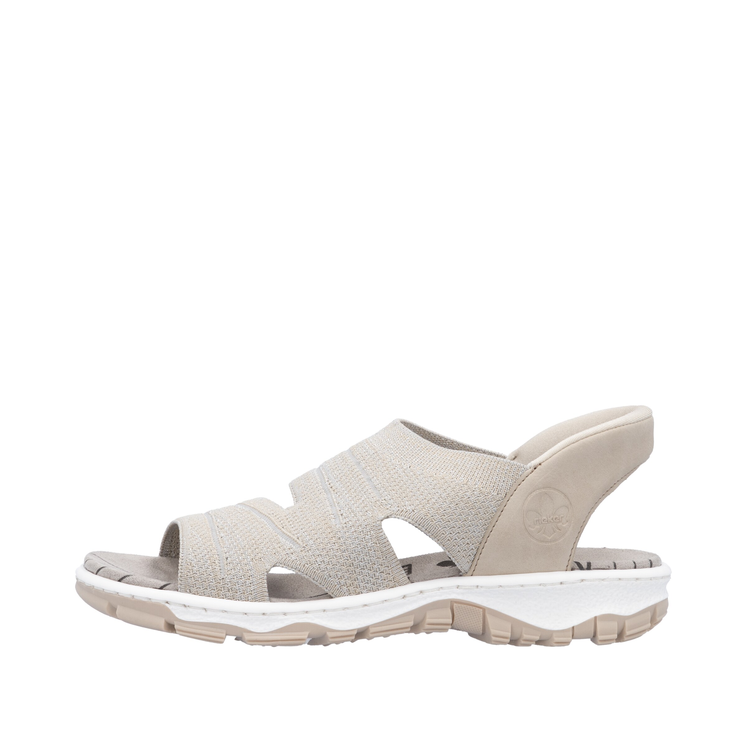 Sandalo da trekking di Rieker in beige