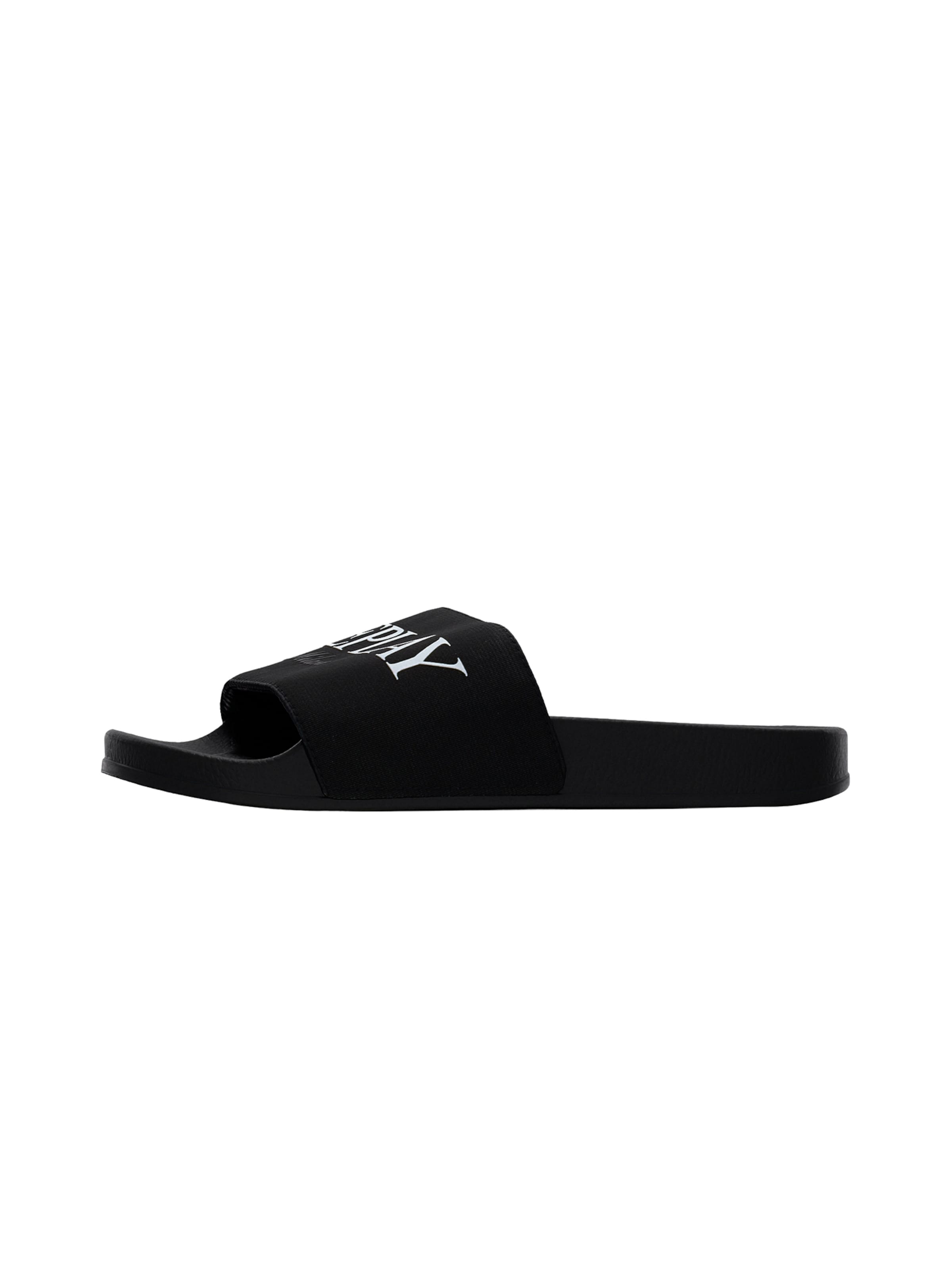 REPLAY Mules 'FINAL' in Black: front