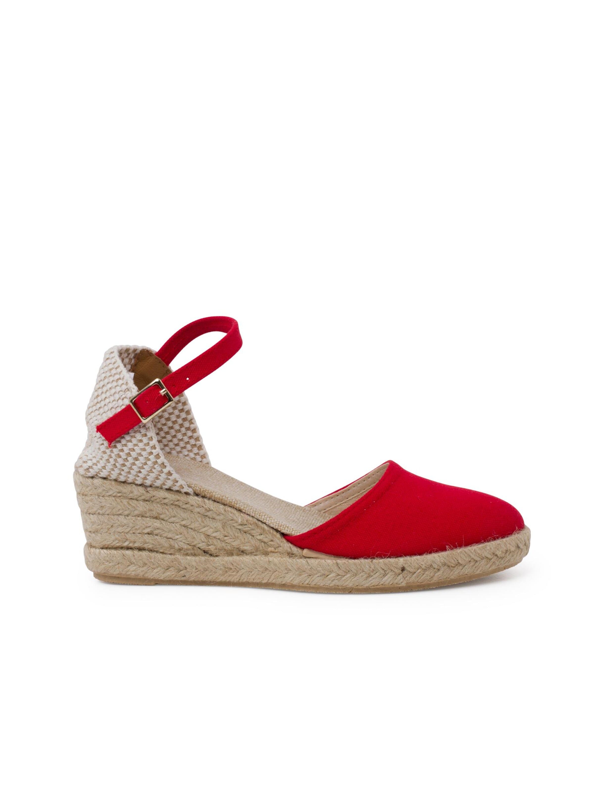 Sandales Pisamonas en rouge