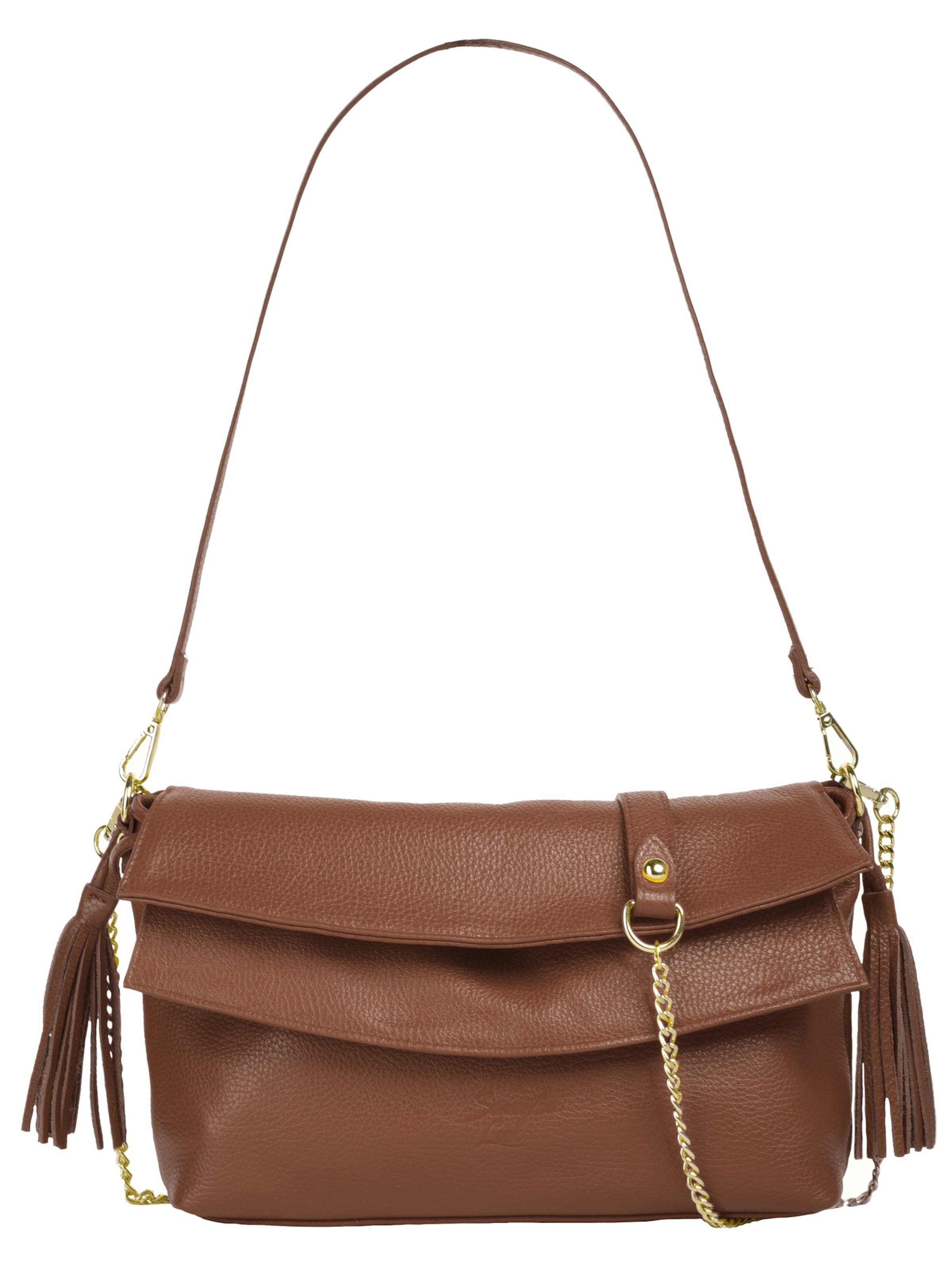 Sac à bandoulière Samantha Look en marron : devant