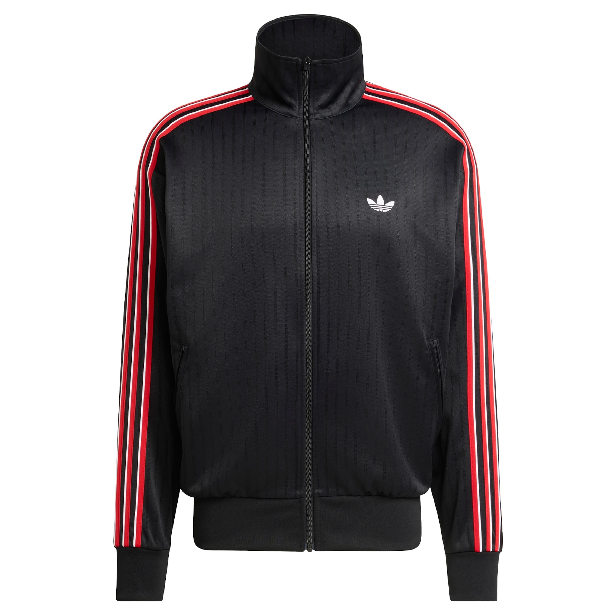 Veste de survêtement 'Firebird' ADIDAS ORIGINALS en noir : devant