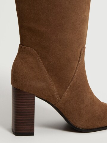 MANGO Boots 'Soleil' in Brown