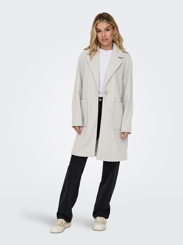 Manteau mi-saison 'NEW VICTORIA' ONLY en blanc