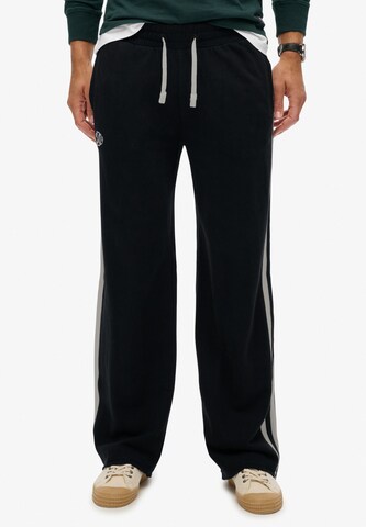 Loosefit Pantalon Superdry en bleu : devant