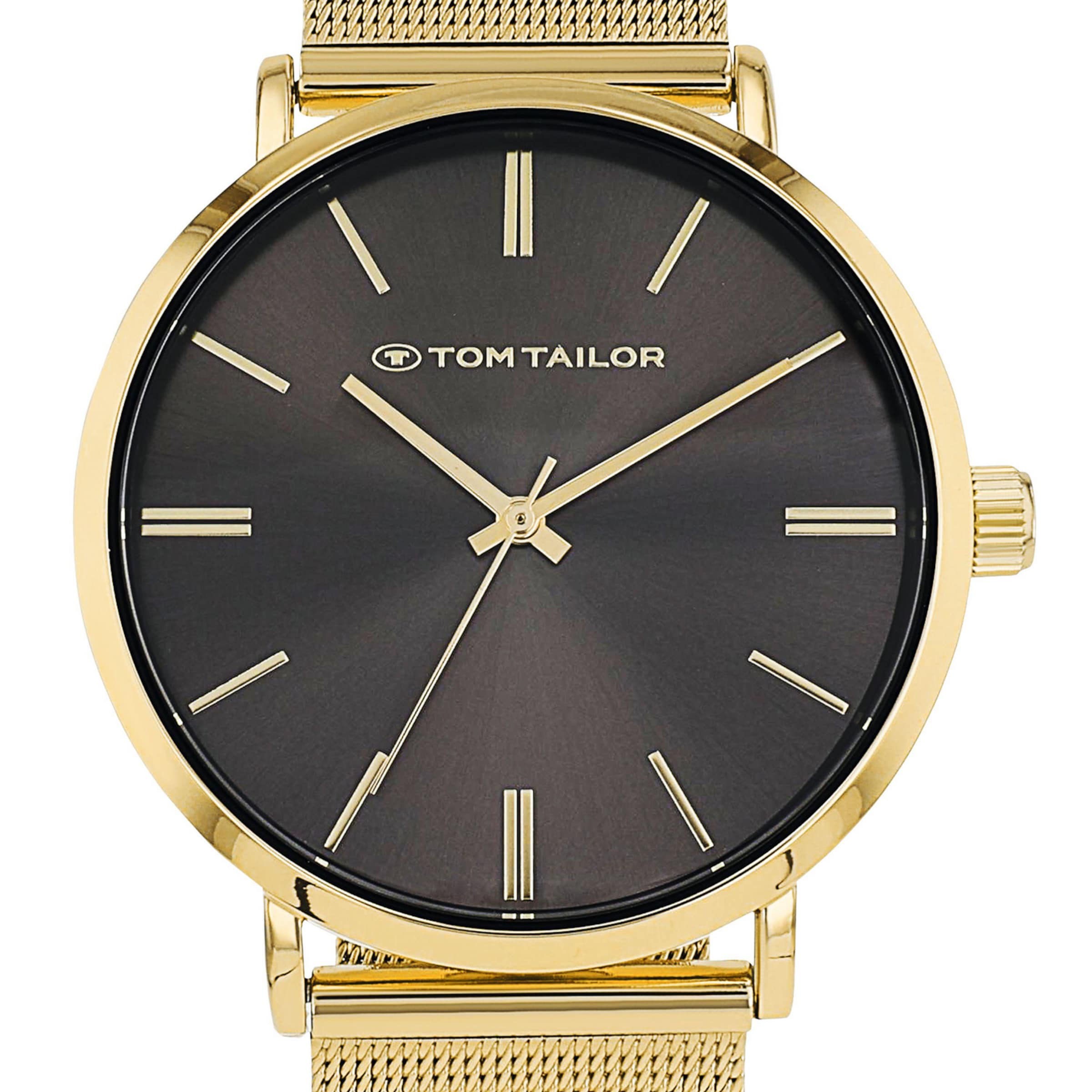 TOM TAILOR Uhr in Gold