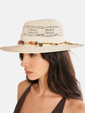 Cappello di NALì in bianco: frontale