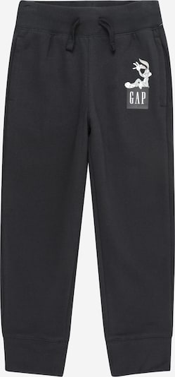 GAP Broek in de kleur Rookgrijs / Zwart / Offwhite, Productweergave