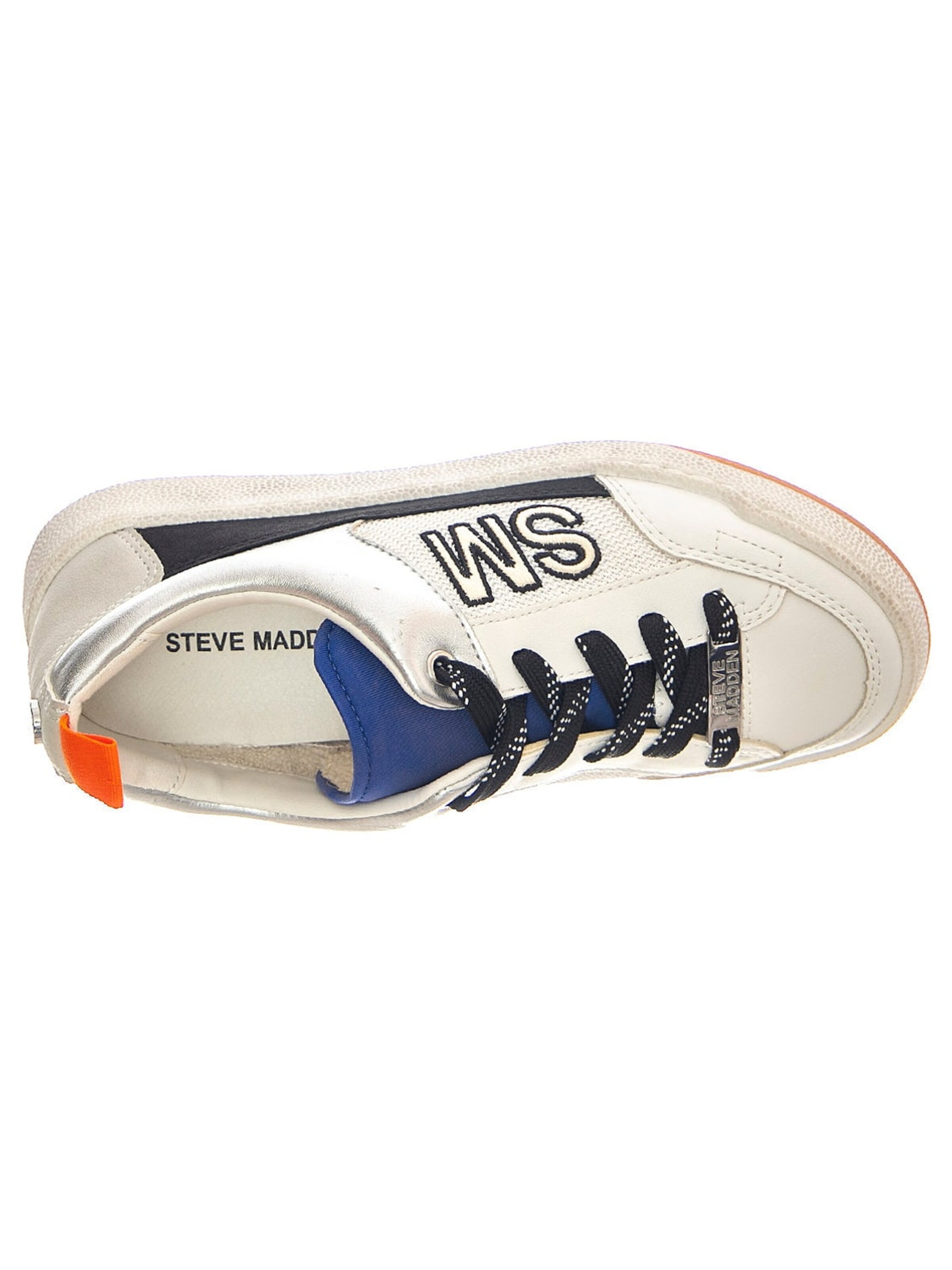 Chaussure de sport à lacets 'GIMMIE' STEVE MADDEN en blanc