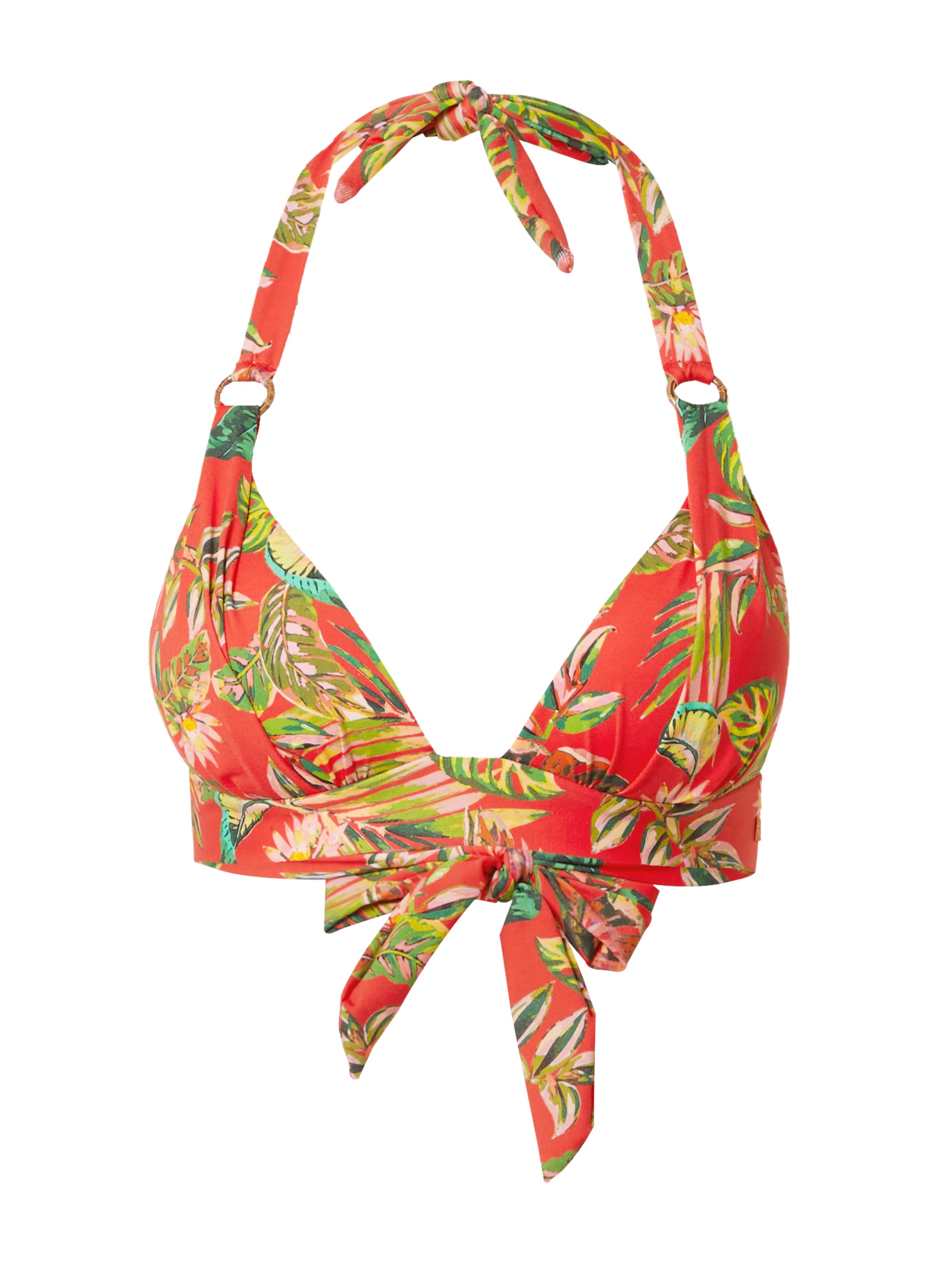 Banana Moon Háromszög Bikini felső - piros: elől