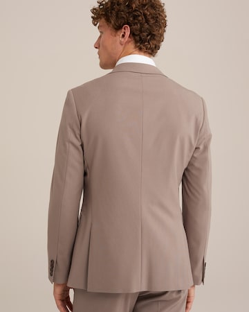 Slim fit Giacca business da completo di WE Fashion in marrone
