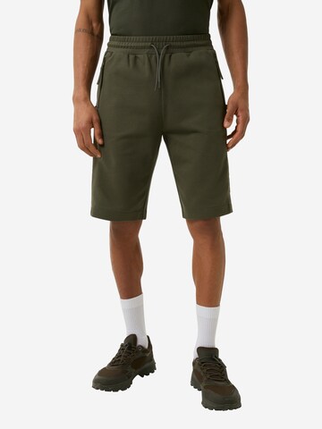 Bogner Fire + Ice Regular Shorts 'Leif' in Grün: Vorderseite
