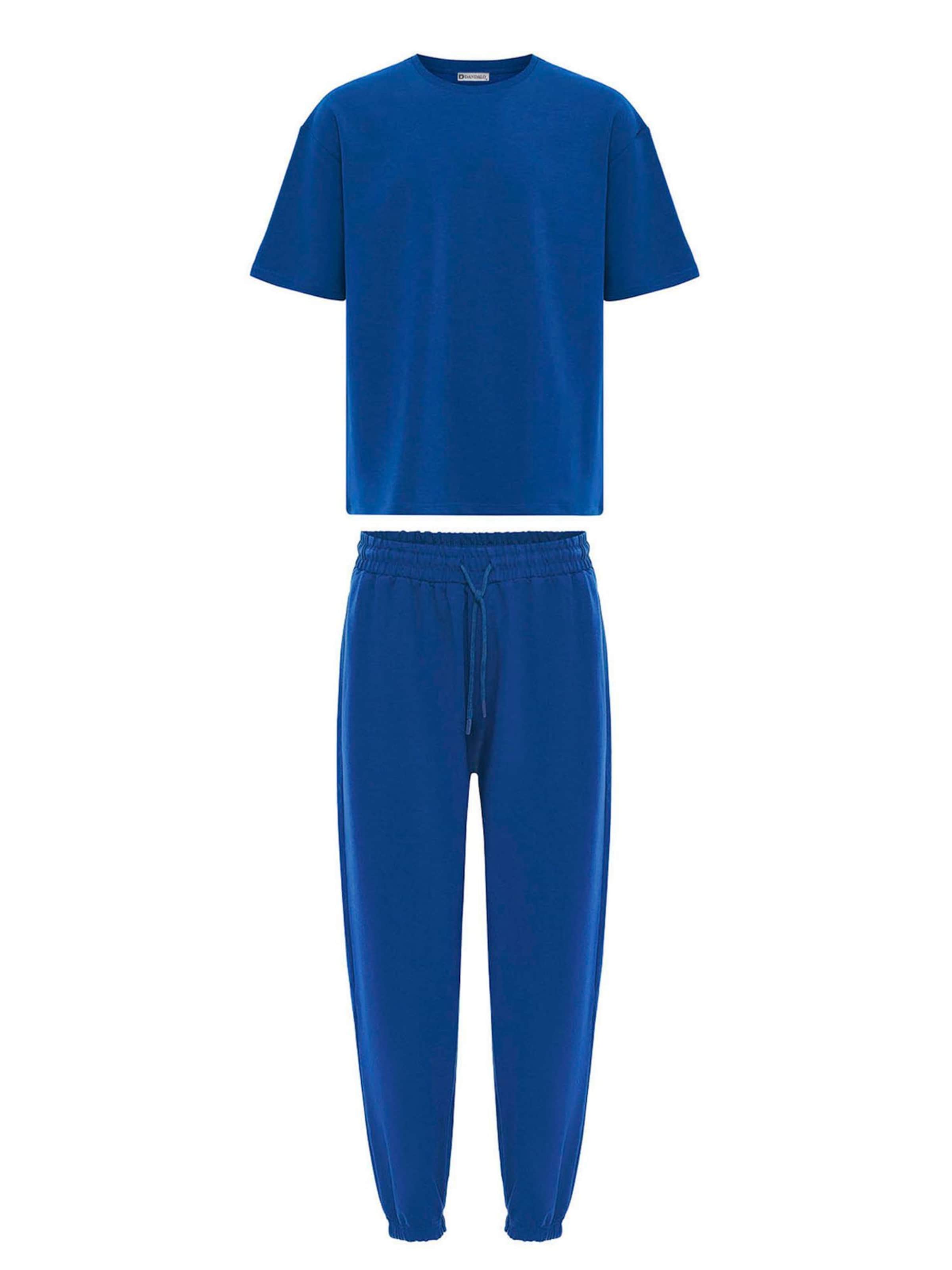 Dandalo - Fato de jogging em azul: frente