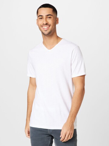 T-Shirt UNITED COLORS OF BENETTON en blanc : devant