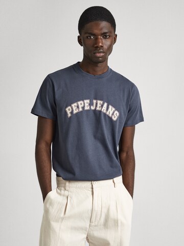 T-Shirt 'CLEMENT' Pepe Jeans en gris : devant