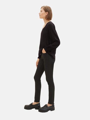 TOM TAILOR - Skinny Calças de ganga 'Alexa' em preto