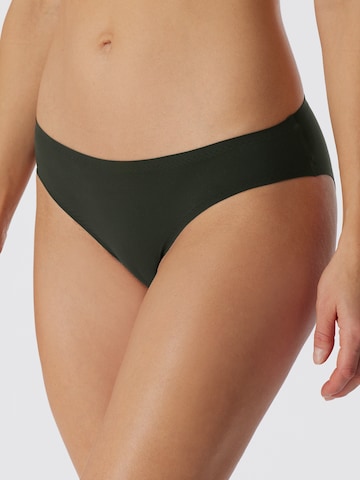 Slip ' Basic ' SCHIESSER en vert : devant