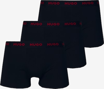 HUGO Bokserishortsit koossa L värissä punainen / musta, Tuotenäkymä