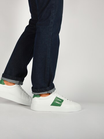 BLACKSTONE Sneakers laag 'Skarn Ray DG366' in Wit