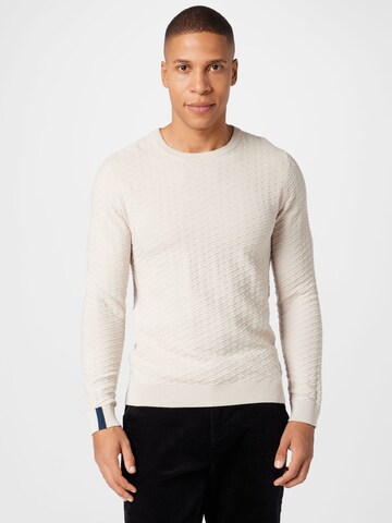 Pullover di JACK & JONES in beige: frontale