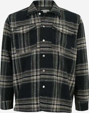 Jack & Jones Plus Between-Season Jacket 'JORVesterbro' in Green: front