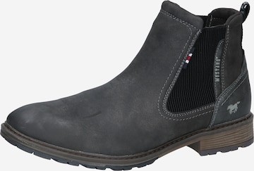 MUSTANG Chelsea boots in Grey: front