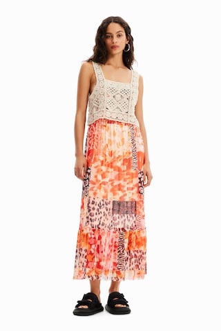 Desigual Summer Dress in Mixed colors: front