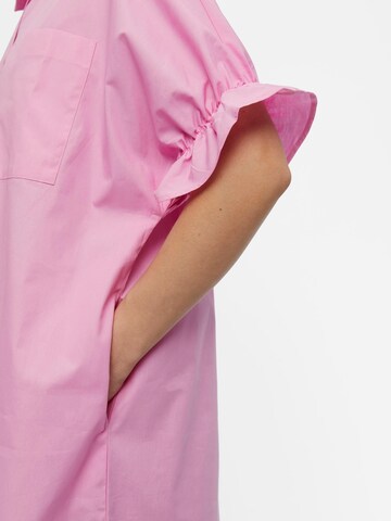 Abito camicia 'Dora' di OBJECT in rosa