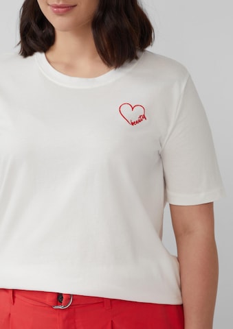 T-shirt s.Oliver en blanc