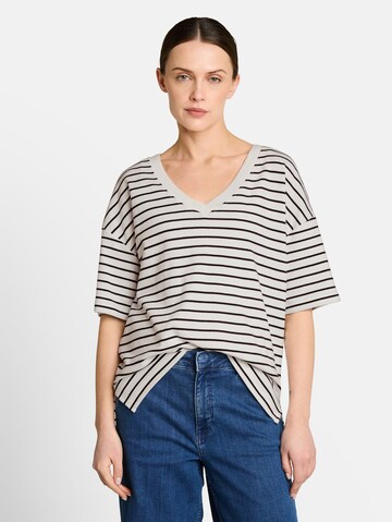 TOM TAILOR Shirt in Wit: voorkant