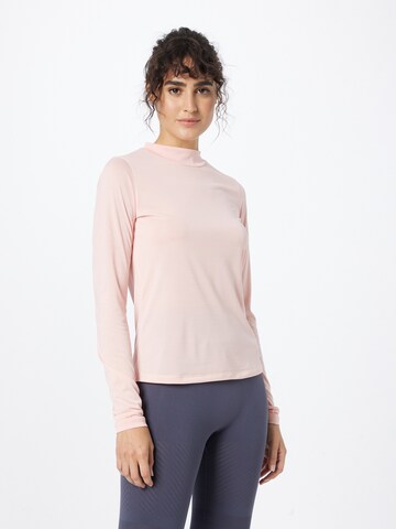 T-shirt fonctionnel ASICS en rose : devant