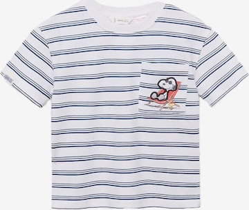 MANGO KIDS Paita 'SNCHAIR' värissä valkoinen: etupuoli