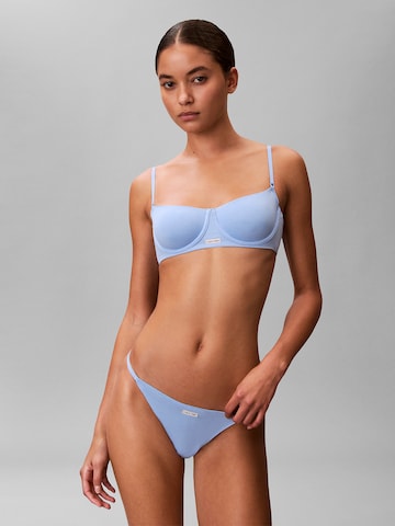 Calvin Klein Balconette BH in Blauw