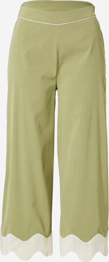 Katy Perry exclusive for ABOUT YOU Trousers 'Nora' in Beige / Green, Item view